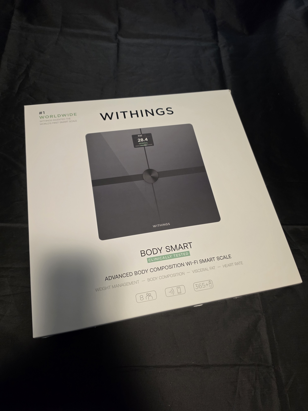 Withings Body Smart Wi‑Fi Scale — Black
